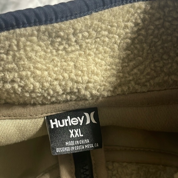 NWT Hurley midland burrito zip vest XXL - Picture 8 of 10